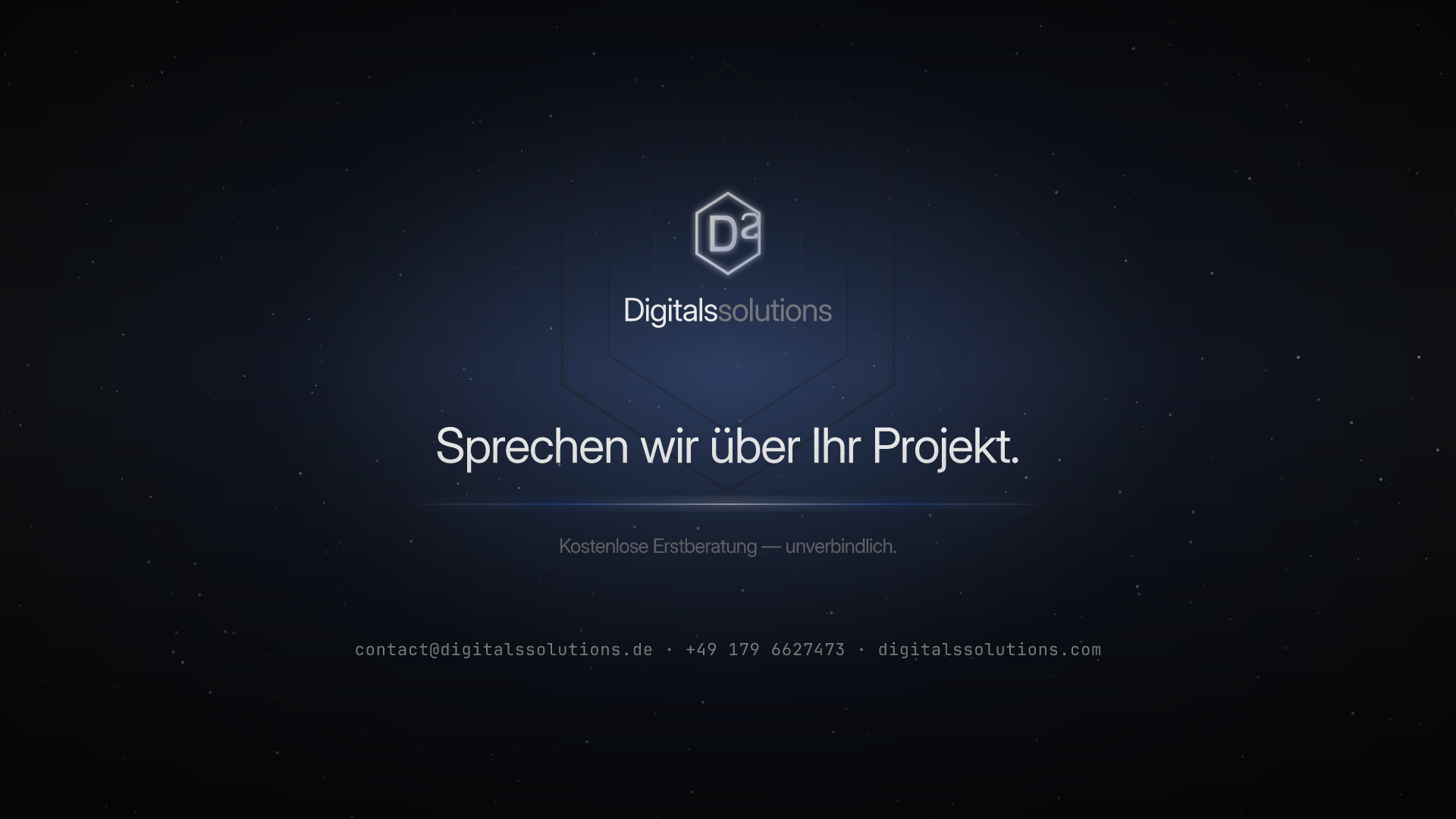 Abschlussfolie