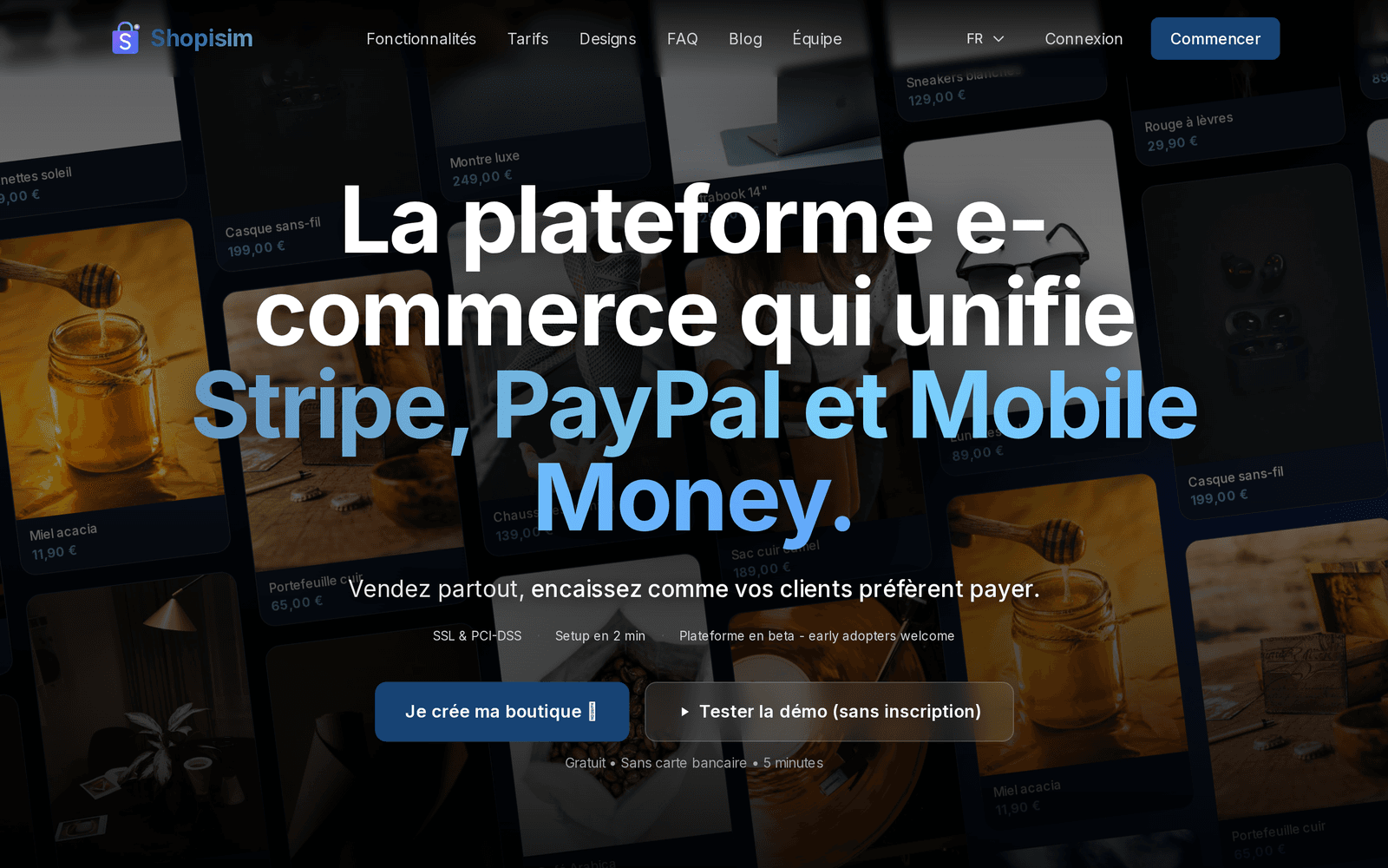Shopisim — Online-Shop-Plattform